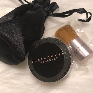 Sheer Cover Duo Concealer & Mini Kabuki Brush